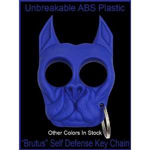    Brutus PitBull Self Defense Keychain   Blue: Office Products