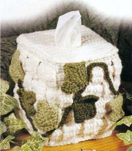Cottage Garden Tissue Topper Crochet Pattern  