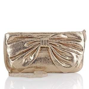  Lulu Guinness Leona Micro Embossed Leather Clutch 