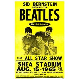  Beatles Concert Poster
