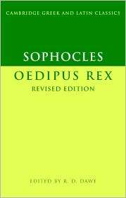 Sophocles Oedipus Rex, (0521617359), Sophocles, Textbooks   Barnes 