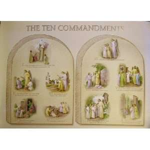  The Ten Commandments Poster 19 x 27 (192 149)