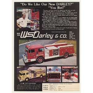  1977 Niles IL Fire Dept WS Darley Model S1500 GPM Fire Truck 