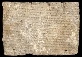 Rare 16th Vellum Manuscript Fragment Book Binding Fraktur Script 