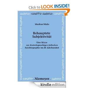 Start reading Behauptete Subjektivität on your Kindle in under a 