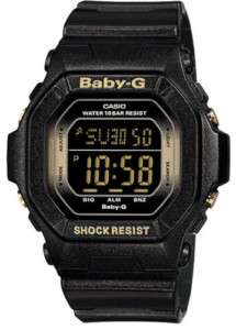 NEW Casio BG5605SA 1D Womens Retro Black Square Baby G Watch  
