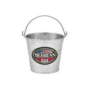  6 PACK GALVANIZED HOT DIPPED PAIL, Color STEEL; Size 3.5 