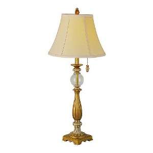  Bel Air Lighting Gold Finish Table Lamp   RTL 7446: Home 