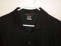 NWT NIKE Tiger Woods Black Dri Fit Golf Polo Shirt XXL  