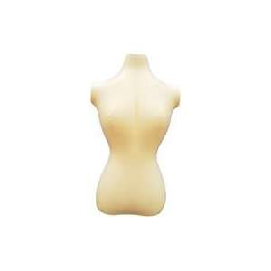 Inflatable Mannequin   Female Torso Ivory   FTI 1 