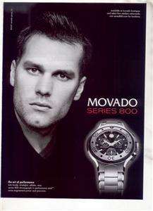 TOM BRADY MOVADO WATCH AD  