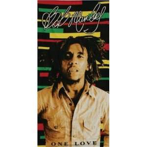  Bob Marley One Love Beach Towel BM6147: Home & Kitchen