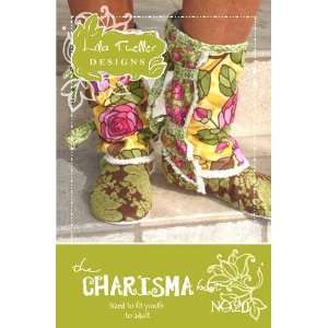   The Charisma Boot Pattern Fabric By The Each Arts, Crafts & Sewing