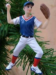 New Baseball Player Glove Ball Pitcher Cleats Ornament  