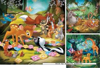   jigsaw puzzle 49 pcs Disney   Bambi, Baloo and Simba 093656  