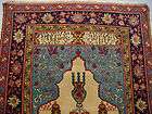 Dtd 1312 or 1897 ANATOLIAN KONYA PRAYER RUG. UNUSUAL MIHRAB. GREAT 