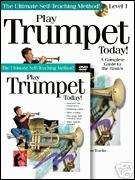 PLAY TRUMPET TODAY BEGINNER LESSON BOOK + CD + DVD NEW  
