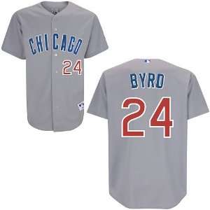    Chicago Cubs Marlon Byrd Authentic Road Jersey: Sports & Outdoors