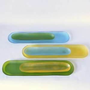  Tina Frey Designs Baguette Dish   Blue