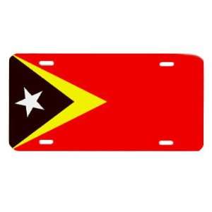  East Timorese Timor Flag Vanity Auto License Plate 