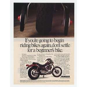   Yamaha Virago 535 Motorcycle Training Wheels Print Ad: Home & Kitchen