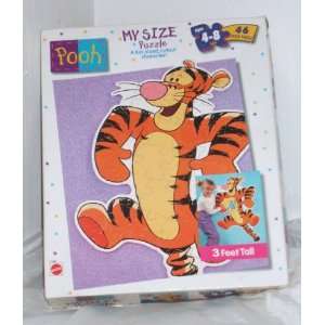   Puzzle   A Kid sized Cutout Character   Bouncing Tigger Toys & Games