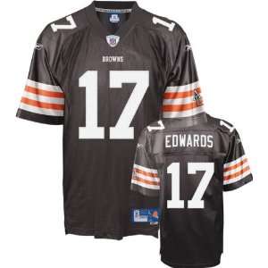 Braylon Edwards #17 Cleveland Browns Replica NFL Jersey 