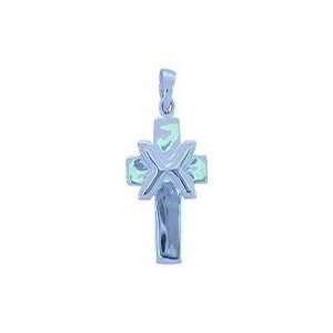  Sterling Silver Tied Cross Necklace: Pet Supplies