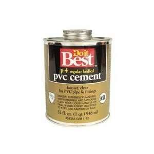  Do it Best PVC Solvent Cement, QUART PVC CEMENT