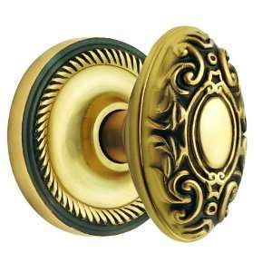   702545 Rope Antique Brass Privacy Mortise Lock: Home Improvement