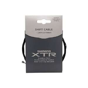  Shimano XTR Shift Cable Coated 1.2mm x 2100mm: Sports 