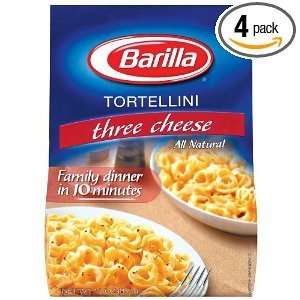 Barilla Three Cheese Tortellini, Family, 12 oz (Pack of 4)  