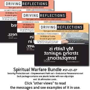  Spiritual Warfare Bundle Driving Reflections 3 Pack 