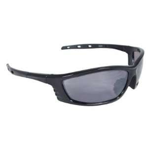  Radians Chaos Safety Glasses With Black Frame And Silver 