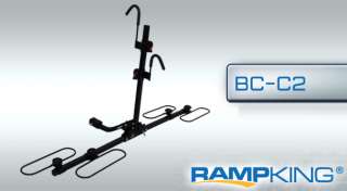 NEW 1 1/4 & 2 TWO BIKE HITCH CARRIER 2 BICYCLE RACK  