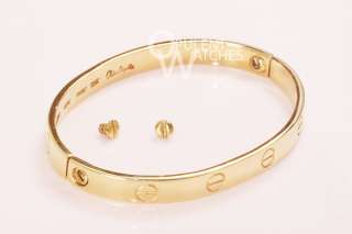   to present this absolutly STUNNING Cartier Love Bangle A MUST HAVE