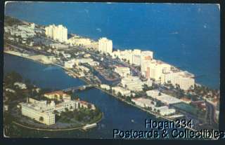 Aerial St Francis Hospital Miami Beach Florida Postcard  