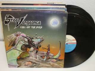STEEL VENGEANCE Call Off The Dogs LP Black Dragon BD005 Vinyl Record 