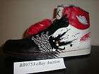   High DW Dave White Wings For The Future 9.5 to 14 concord red black