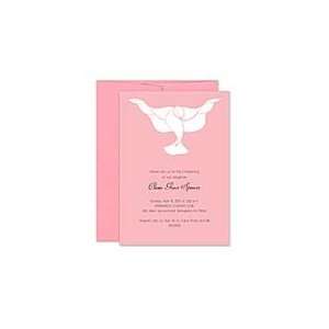  Dove Christening Invitation Baby Invitations Baby