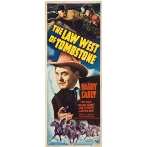  The Law West of Tombstone Poster Movie Insert (14 x 36 