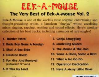 The Very Best OfVol.2   Eek A Mouse (NEU) new Reggae 0016351455420 