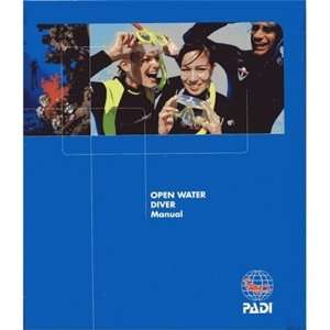 PADI Open Water Diver Manual with Table 