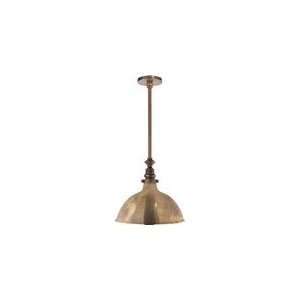   Rubbed Antique Brass Factory Shade by Visual Comfort SL5125HAB/SLF HAB