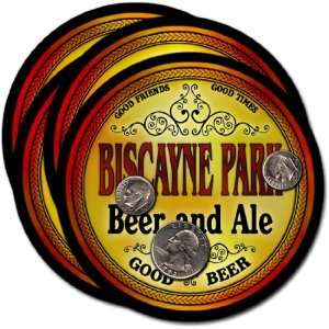  Biscayne Park, FL Beer & Ale Coasters   4pk Everything 