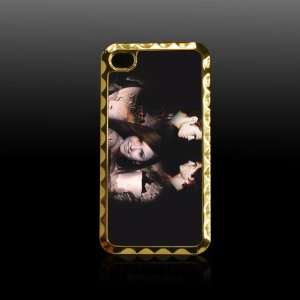 The Vampire Diaries Printing Golden Case Cover for Iphone 4 4s Iphone4 