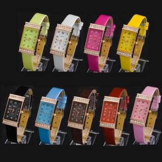 Small Face Appearance Design Ladys Womens Jelly Wrist Watch Watches 