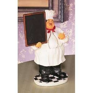  Fat Chef French Bistro Waiter With Menu Board   Small 