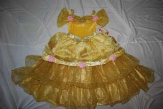 New  Deluxe Princess Belle Costume SOLD OUT FANCY X Small 