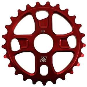  FIT DLS BMX Bike Sprocket   25T   Red: Sports & Outdoors
